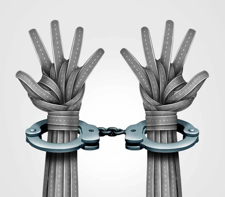 Sign of a street crime