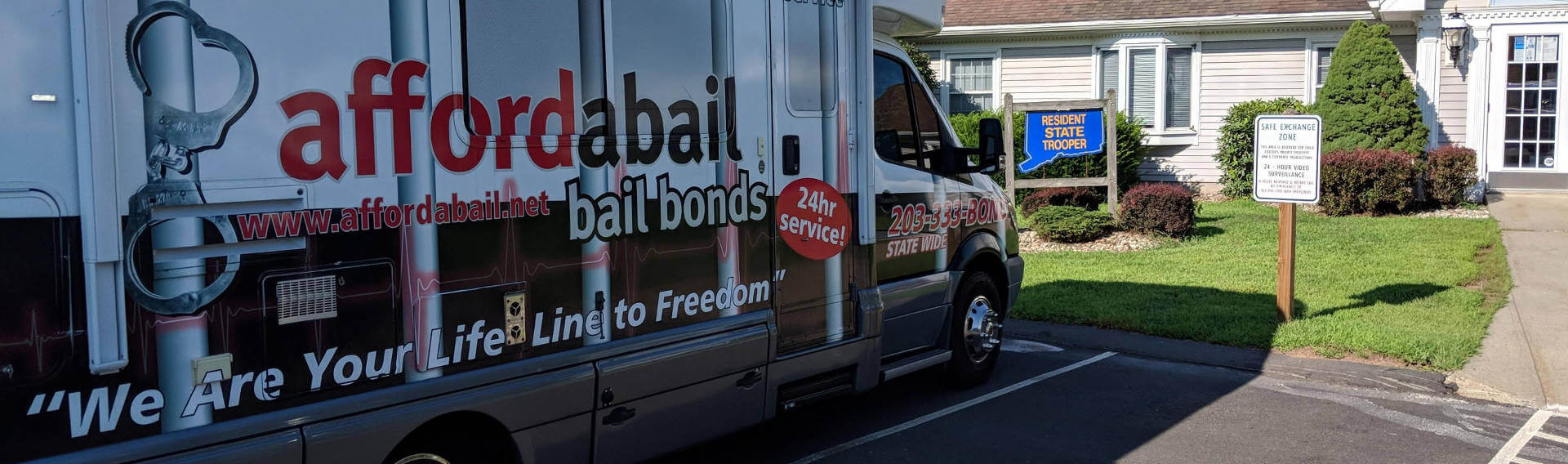 Mobile bail bonds service in Ellington, CT