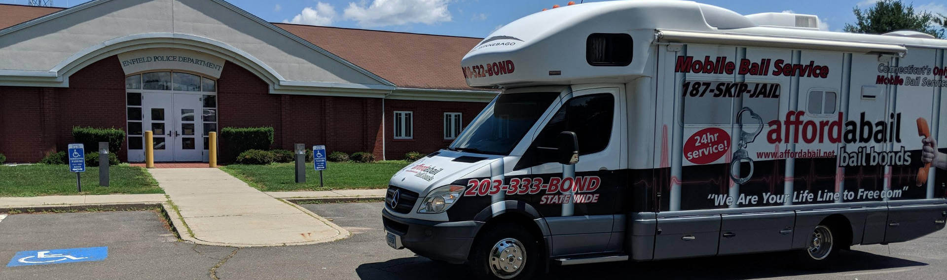 Mobile bail bonds service in Enfield, CT