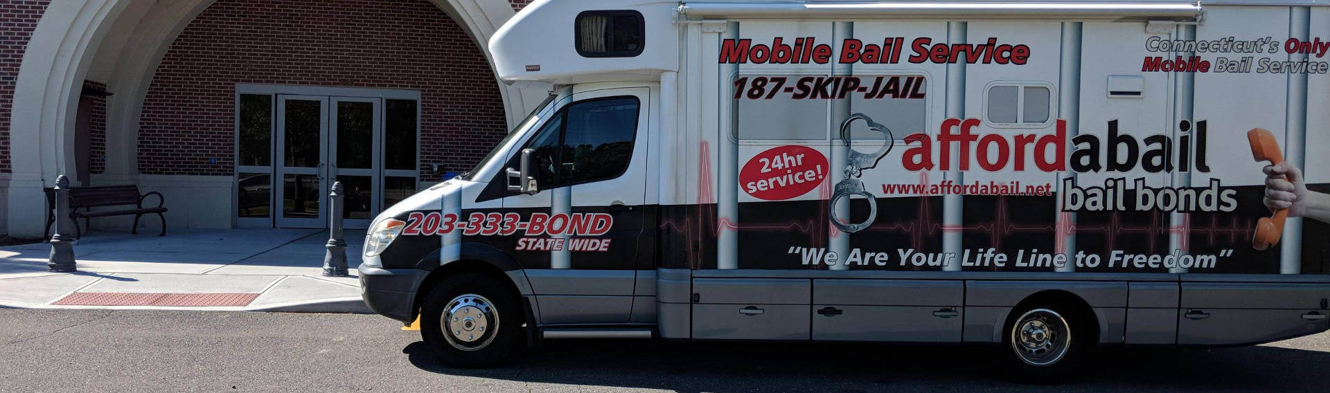 Mobile bail bonds service in Farmington, CT