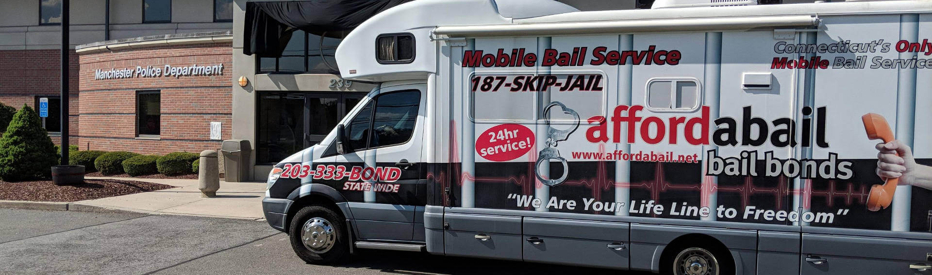 Mobile bail bonds service in Manchester, CT