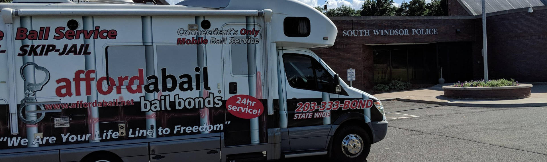 Mobile bail bonds service in South Windsor, CT