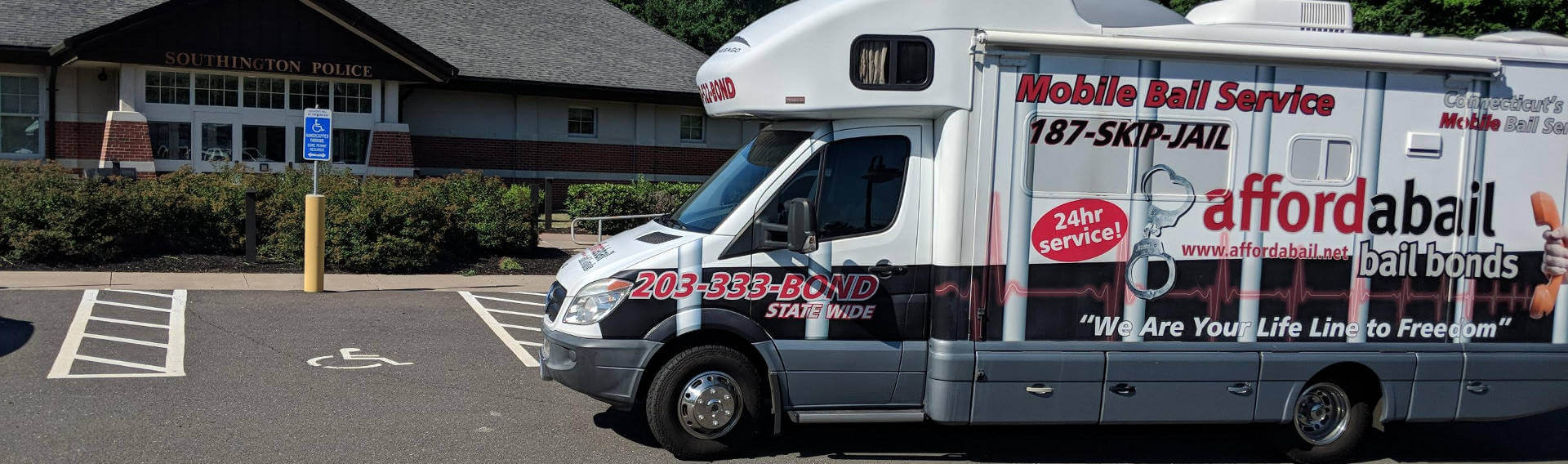 Mobile bail bonds service in Southington, CT