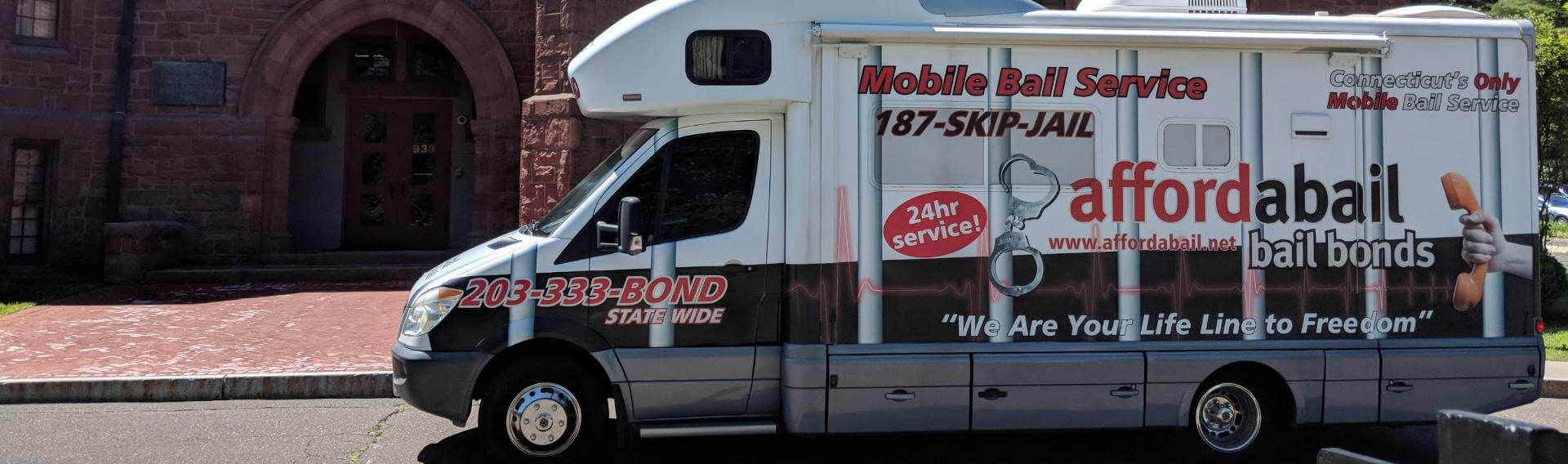 Mobile bail bonds service in Windsor CT